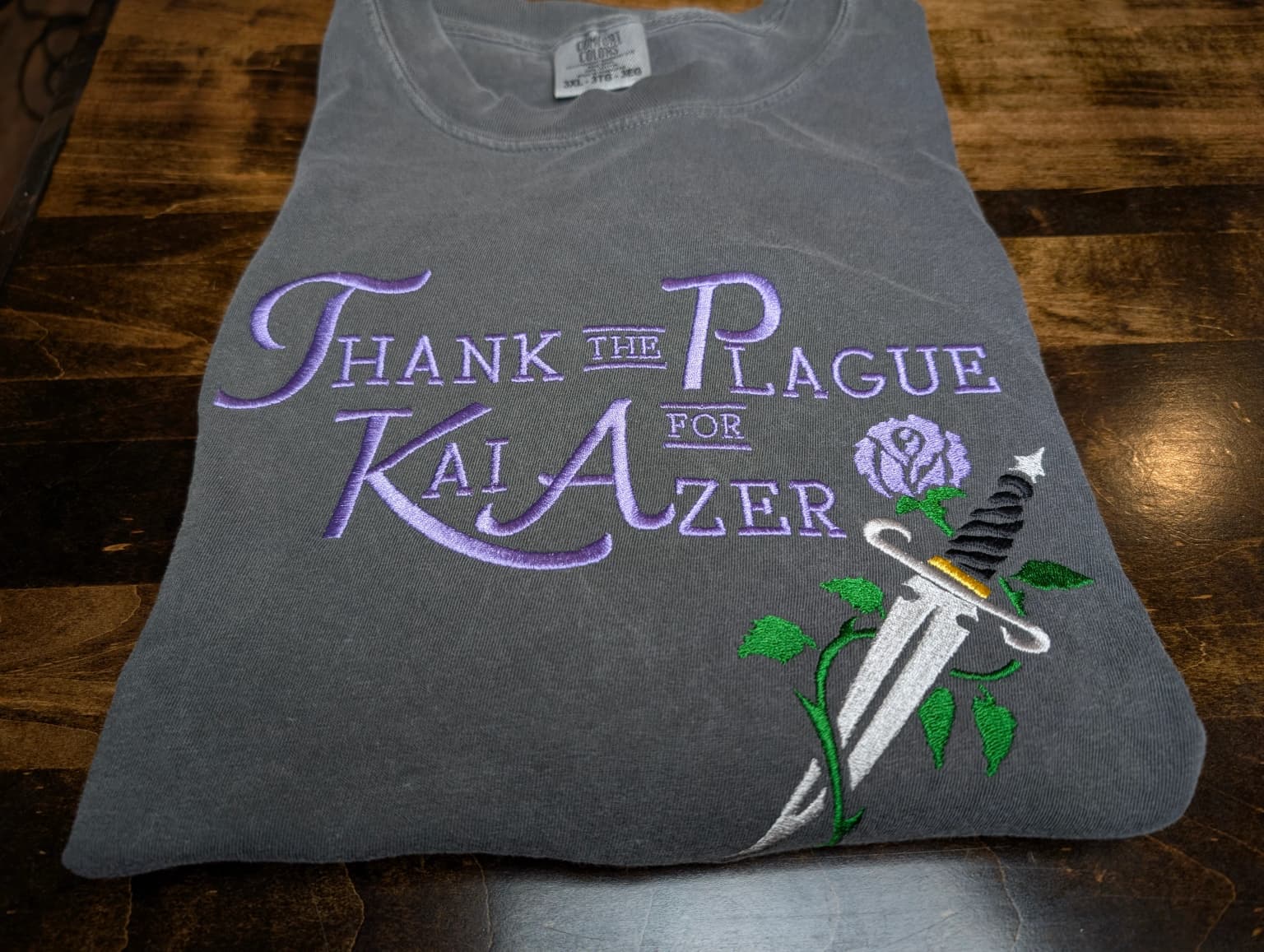 Beautiful custom embroidery