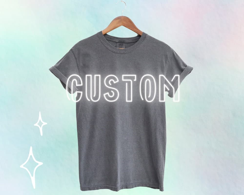 Custom Embroidered T-Shirt | Personalized Logo Tee | Business Branding Apparel | Vinyl & DTF Transfer | (Send Me A Message!) - Image 2
